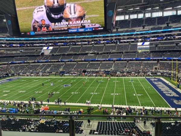 AT&T Stadium, section: C308, row: 2, seat: 15