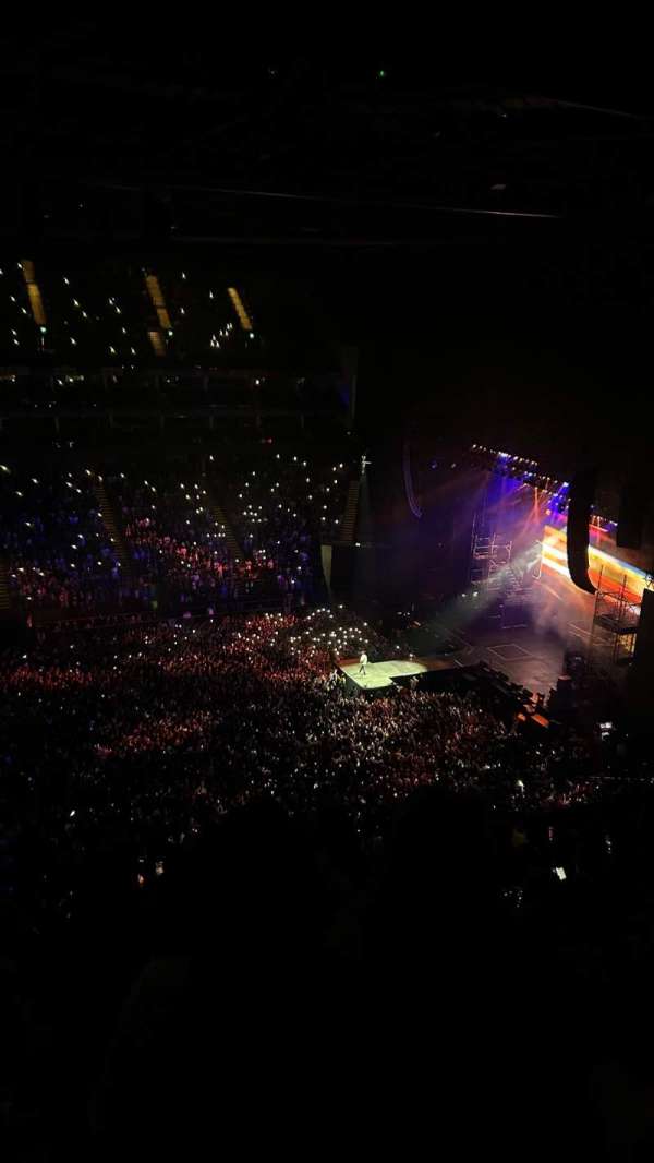The O2, London, section: 419, row: T