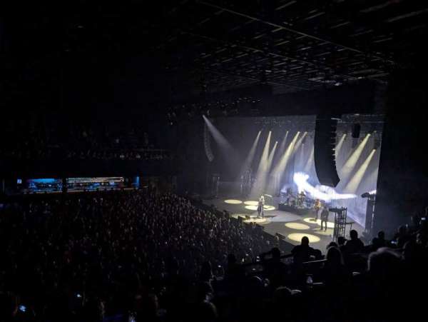 Mission Ballroom, section: Reserved East, row: DD, seat: 15