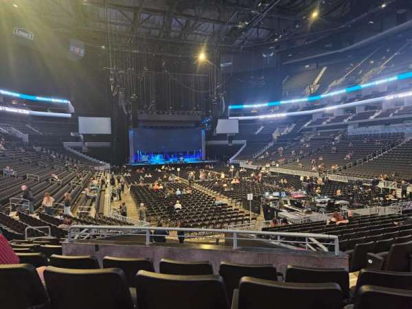 Spectrum Center, section: 102, row: P, seat: 6