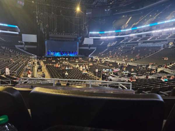 Spectrum Center, section: 102, row: P, seat: 6