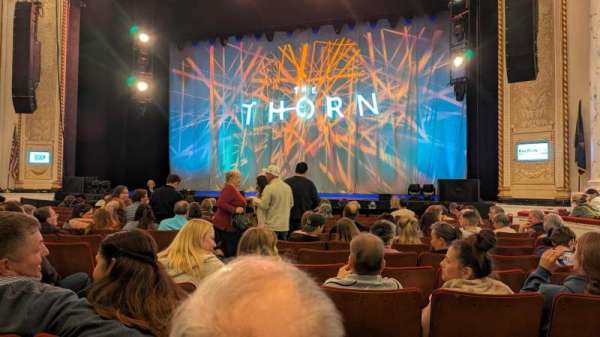 Proctor's Theatre, section: Orchestra CR, row: B, seat: 8