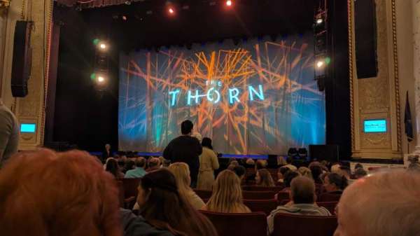 Proctor's Theatre, section: Orchestra CR, row: B, seat: 6