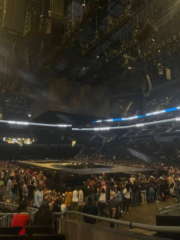 Spectrum Center, section: 102, row: J, seat: 2