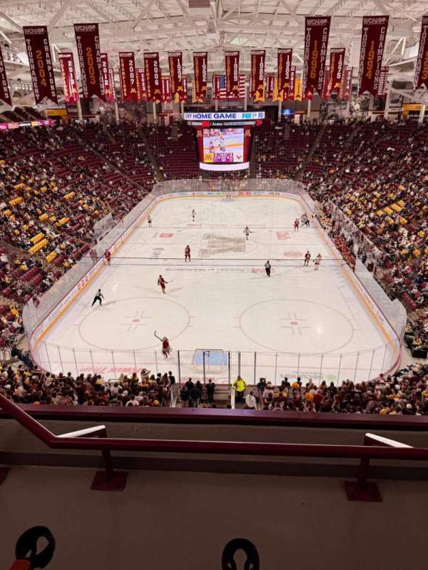 3M Arena at Mariucci, section: C6, row: B, seat: 8