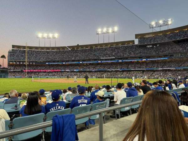 Dodger Stadium, section: 37FD, row: B, seat: 4