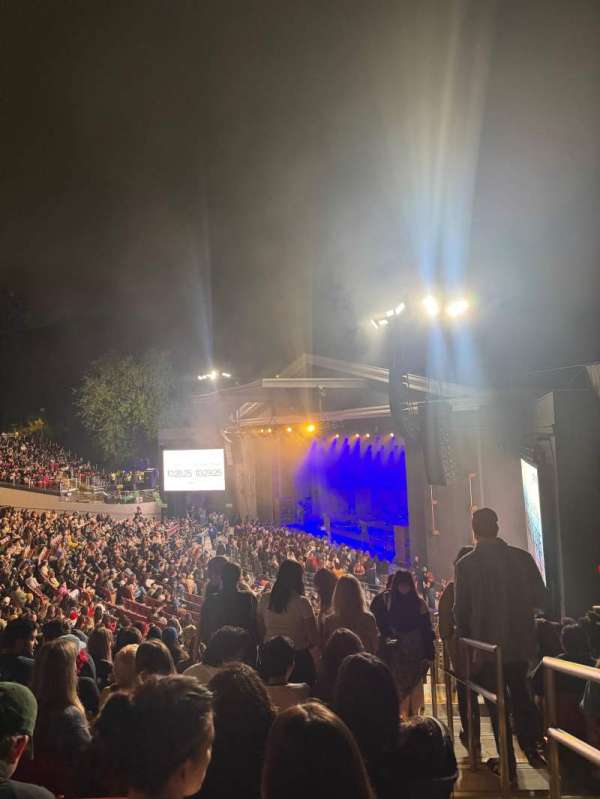The Greek Theatre, section: South Terrace, row: D, seat: 52