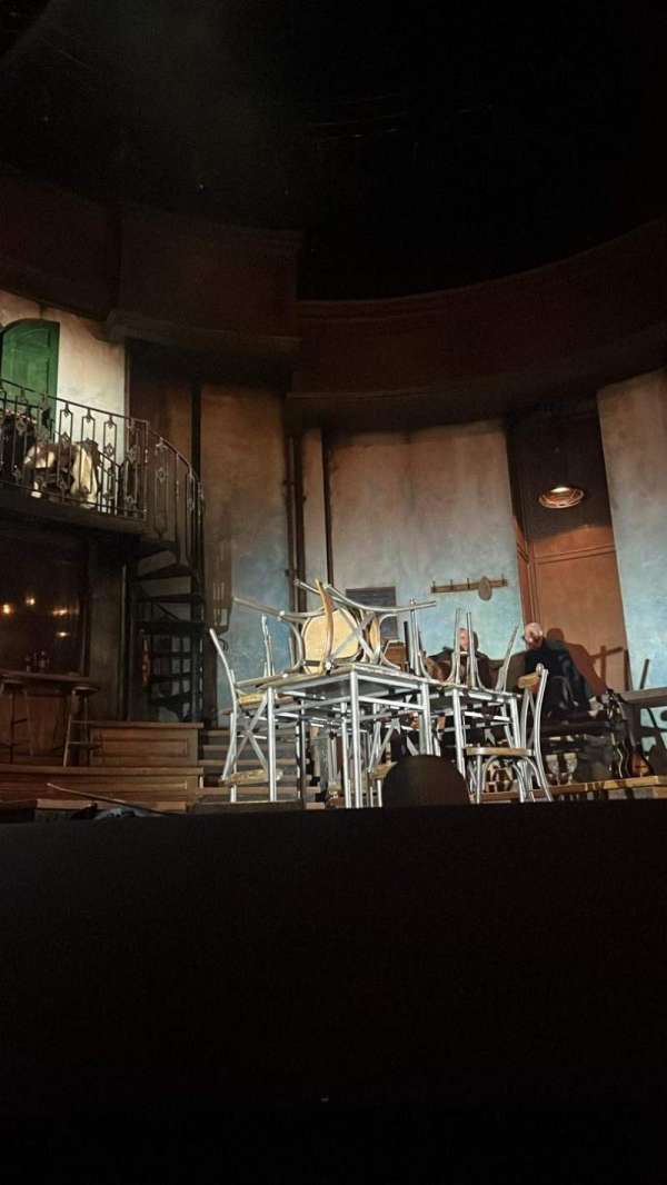 Lyric Theatre, West End, section: Stalls, row: B, seat: 18