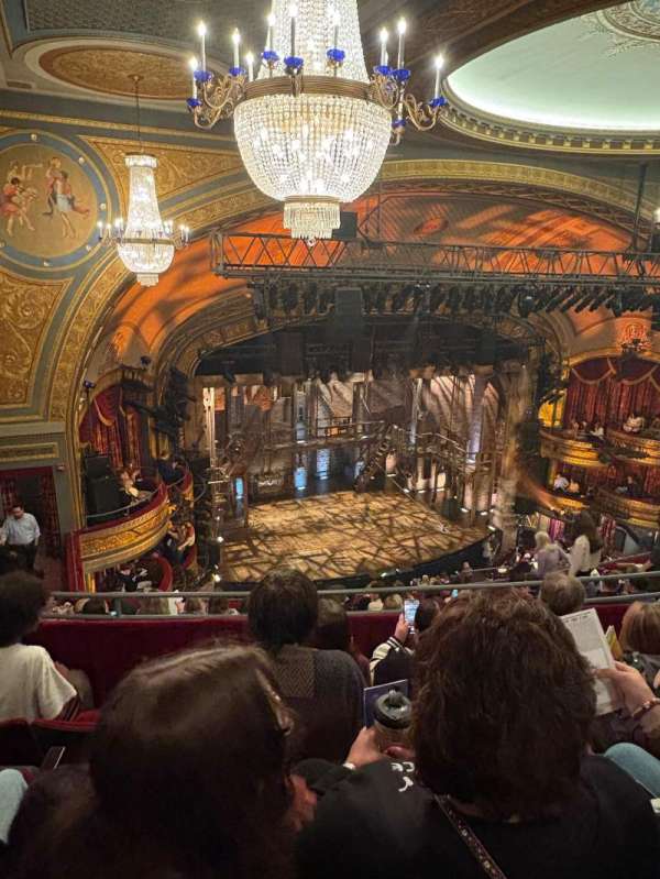 Richard Rodgers Theatre, section: Rear Mezzanine L, row: K, seat: 25