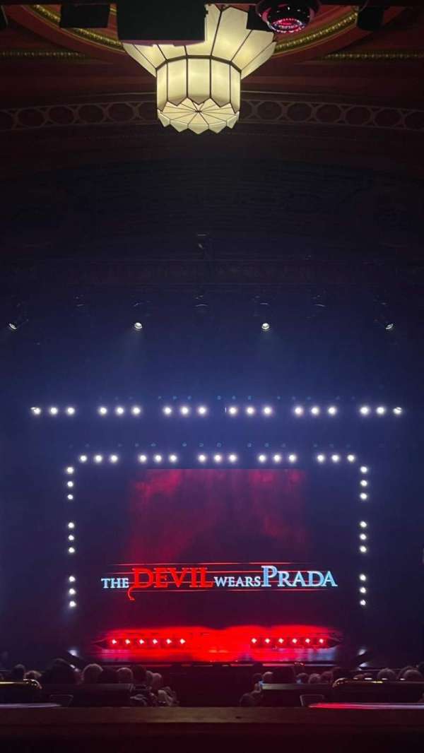 Dominion Theatre, section: Circle, row: M, seat: 23