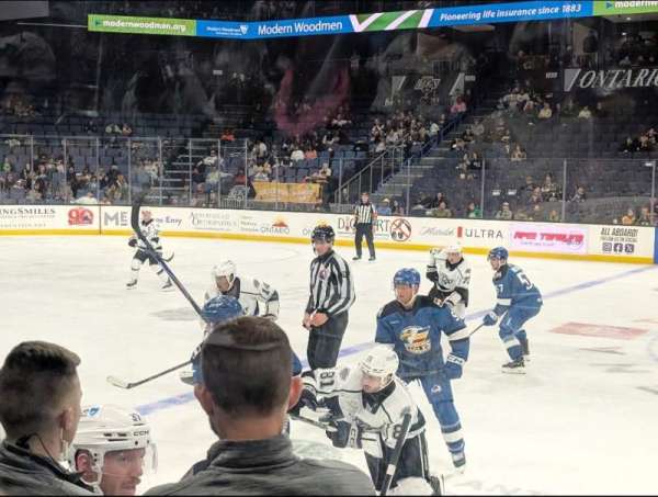 Toyota Arena, section: 116, row: D, seat: 14