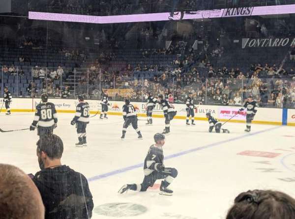 Toyota Arena, section: 116, row: D, seat: 14