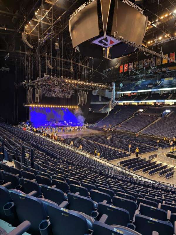 Bridgestone Arena, section: 118, row: M, seat: 11