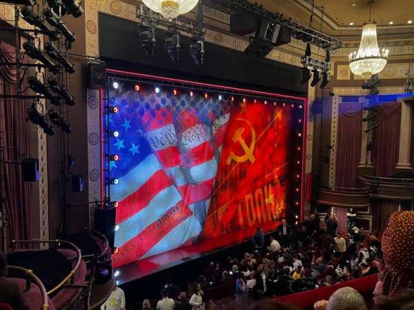 Imperial Theatre, section: Front Mezzanine L, row: C, seat: 107
