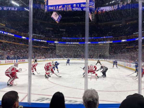 KeyBank Center, section: 122, row: 3, seat: 14
