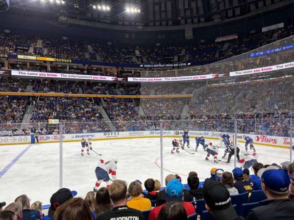 KeyBank Center, section: 116, row: 7, seat: 16