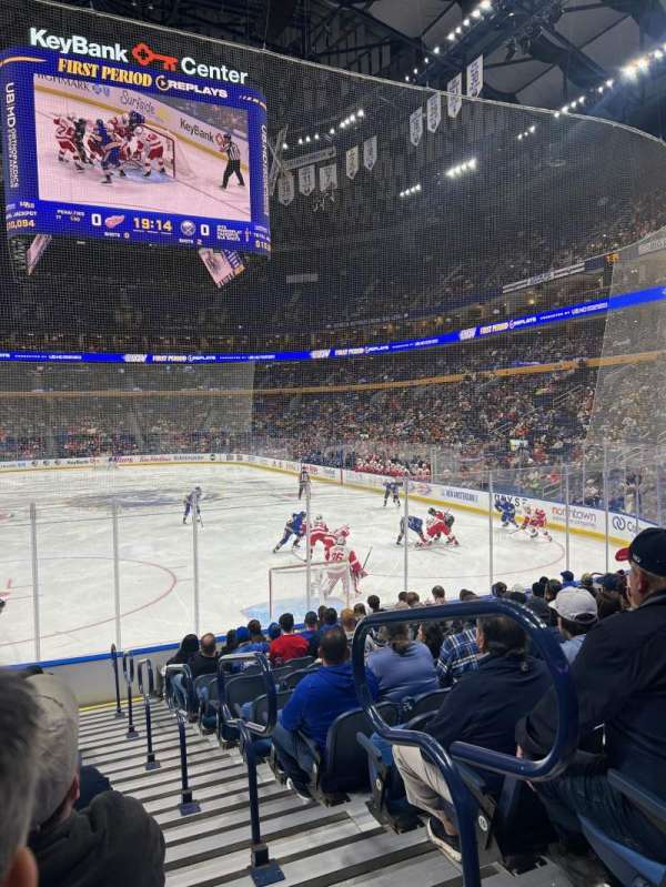 KeyBank Center, section: 112, row: 13, seat: 1