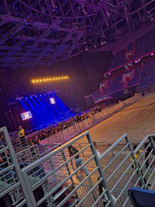 Tauron Arena Kraków, section: A10, row: 8, seat: 19