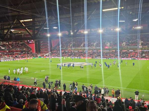 City Ground, section: A3, row: P, seat: 34