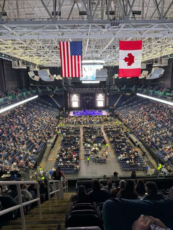 First Horizon Coliseum, section: 222, row: Q, seat: 1