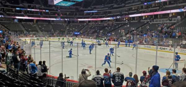 Ball Arena, section: 118, row: 10, seat: 5