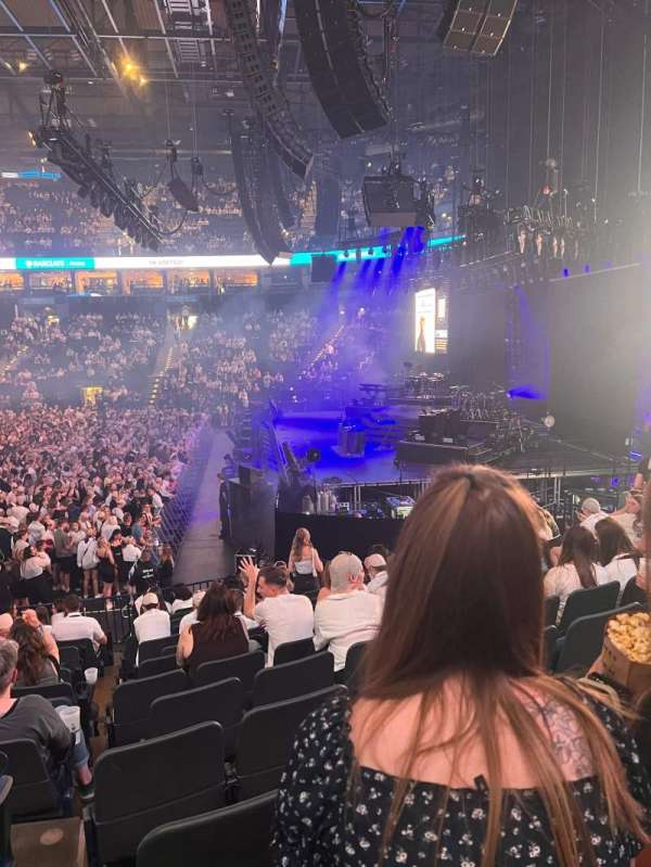 Barclays Arena, Hamburg, section: U14, row: 11, seat: 15