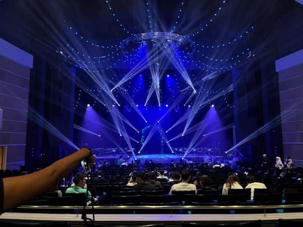 Sands Theatre at Marina Bay Sands, section: Stalls Center, row: CC, seat: 27