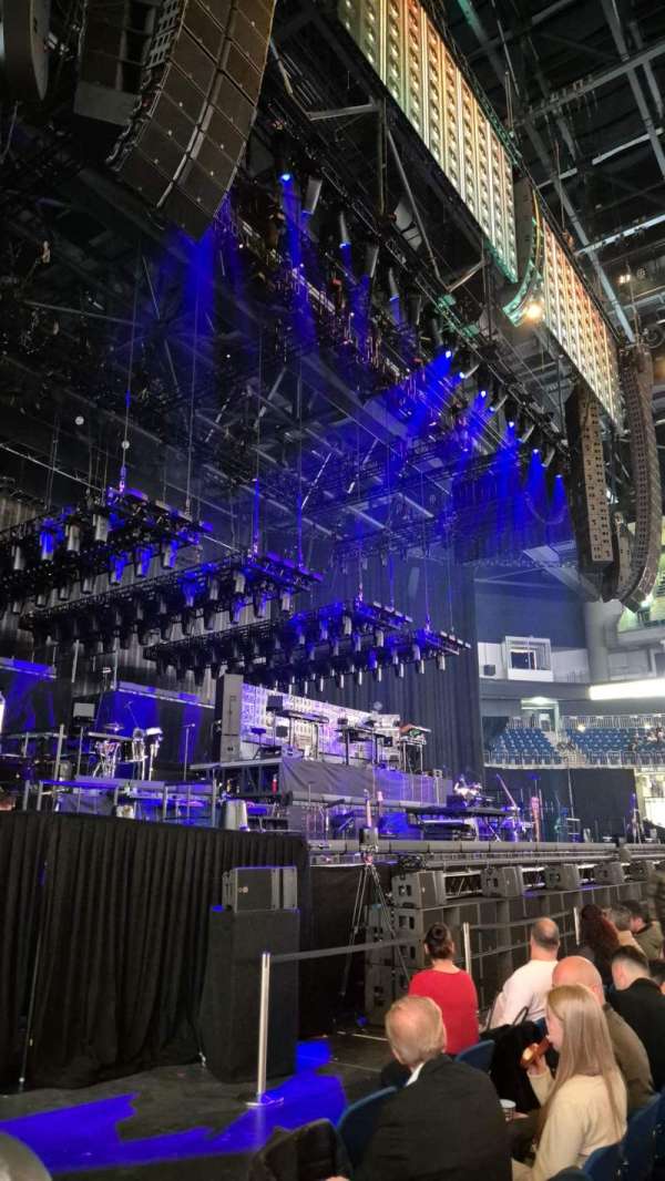Uber Arena, section: 216, row: 1, seat: 3