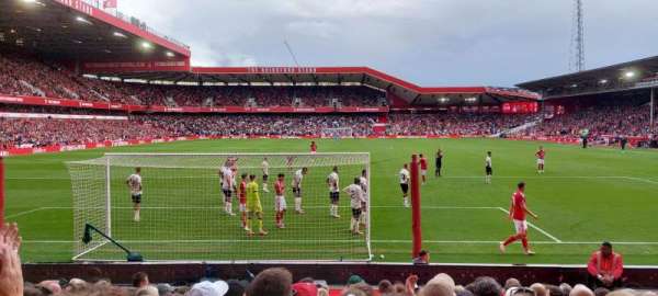 City Ground, section: T8, row: K, seat: 78