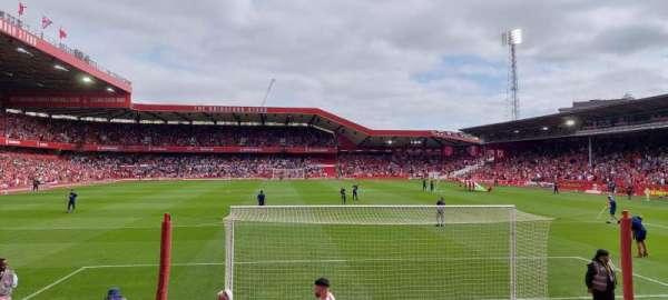 City Ground, section: T8, row: J, seat: 91