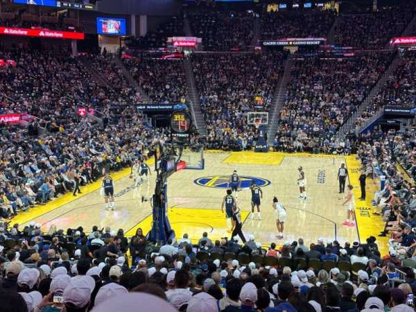 Chase Center, section: 109, row: 15, seat: 10