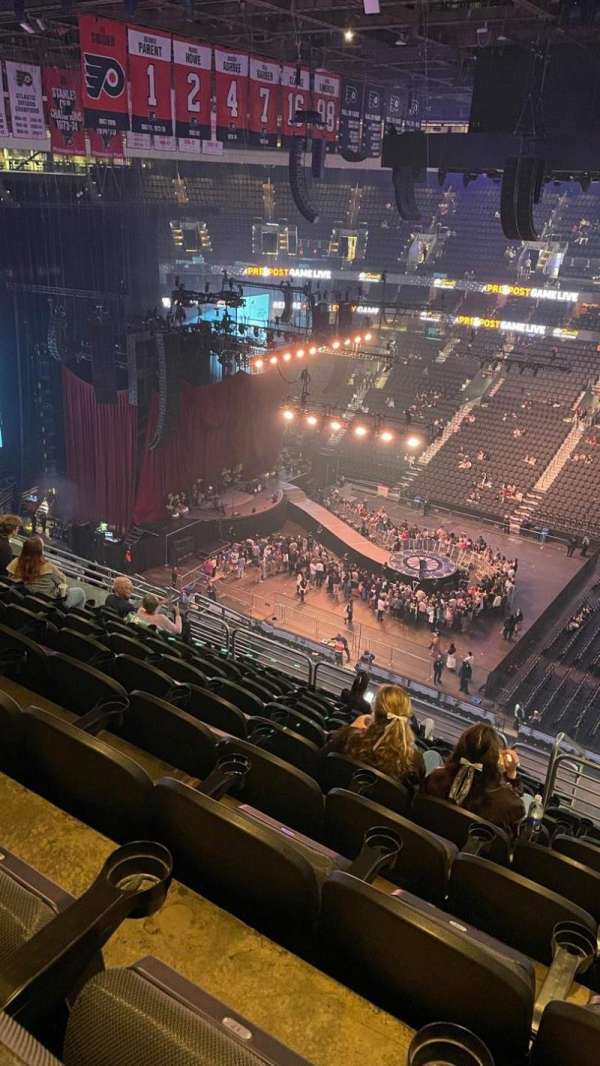 Xfinity Mobile Arena, section: 202, row: 14, seat: 18