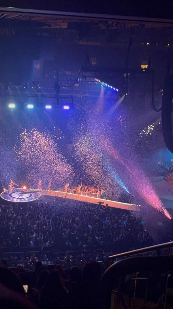 Madison Square Garden, section: 211, row: 13, seat: 20