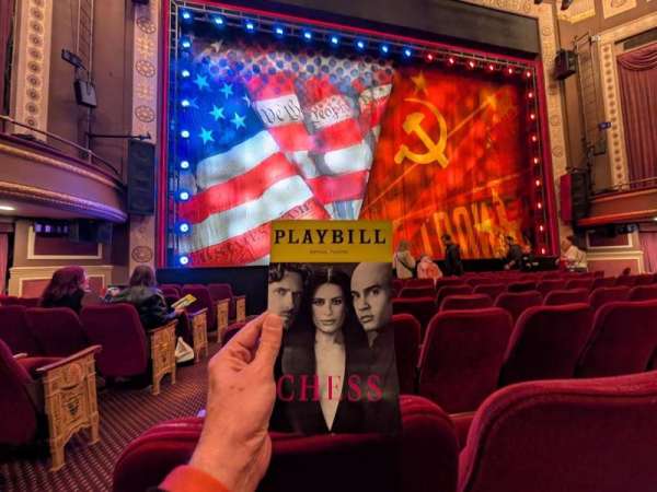 Imperial Theatre, section: Orchestra C, row: E, seat: 101