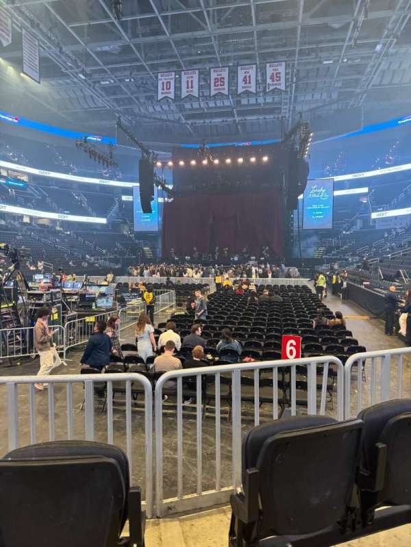 Capital One Arena, section: 107, row: C, seat: 3