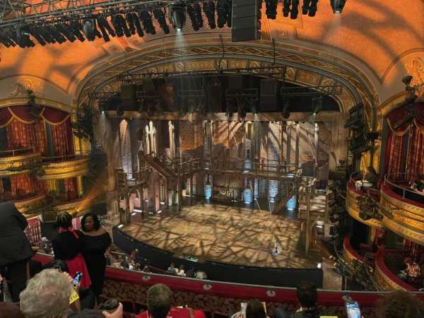 Richard Rodgers Theatre, section: Front Mezzanine R, row: F, seat: 14