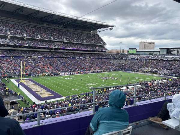 Husky Stadium, section: 234, row: 3, seat: 3-4