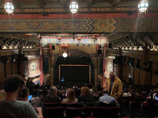 5th Avenue Theatre, section: Upper Mezzanine R, row: X, seat: 2