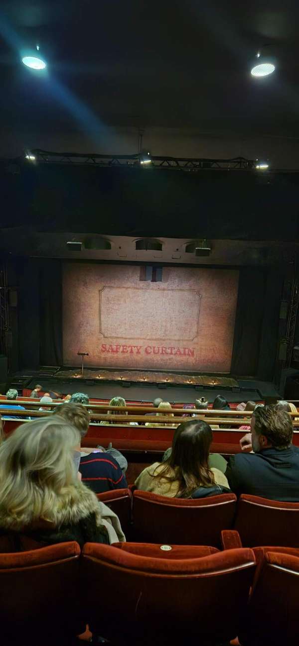 Peacock Theatre, section: Circle, row: H, seat: 15