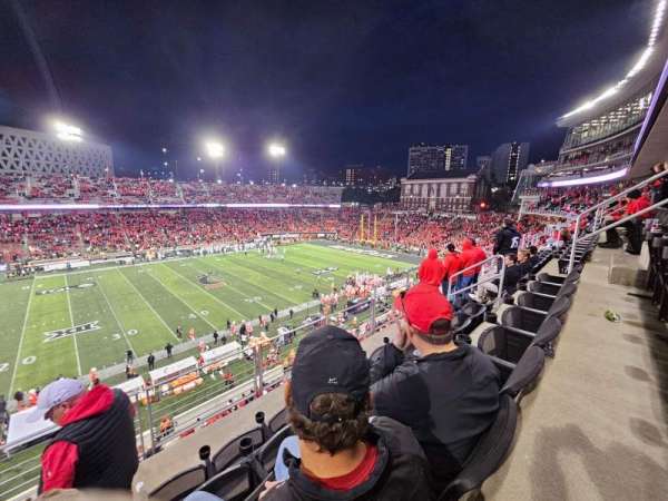 Nippert Stadium, section: 343, row: D, seat: 9