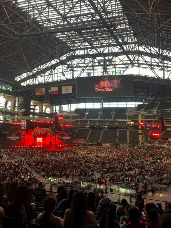 globe life field, section: 110, row: 10, seat: 8