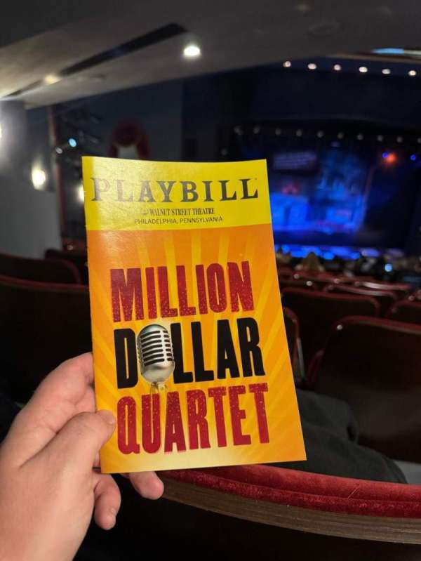 Walnut Street Theatre, section: Upper Mezzanine L, row: R, seat: 210