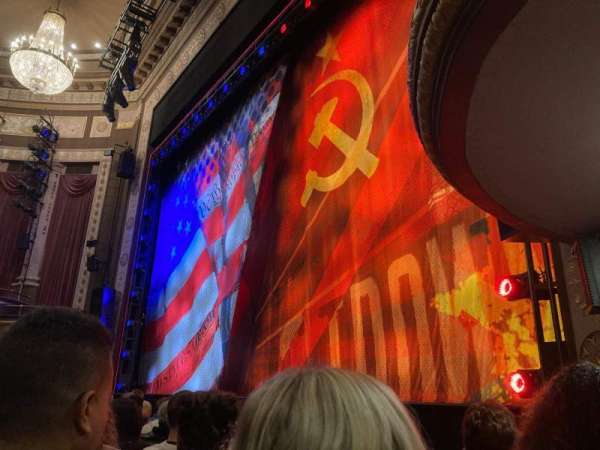 Imperial Theatre, section: Orchestra R, row: D, seat: 16