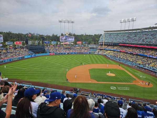 Dodger Stadium, section: 19RS, row: K