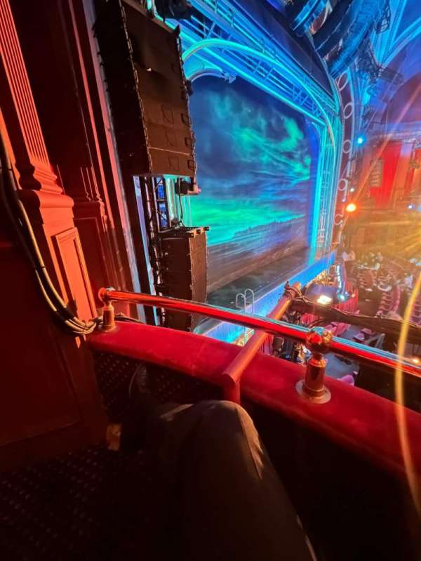 Broadway Theatre - 53rd Street, section: Left Front Box, row: F, seat: 1