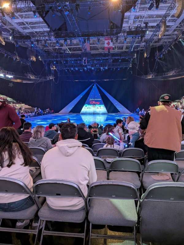 SAP Center, section: 107, row: 14, seat: 10
