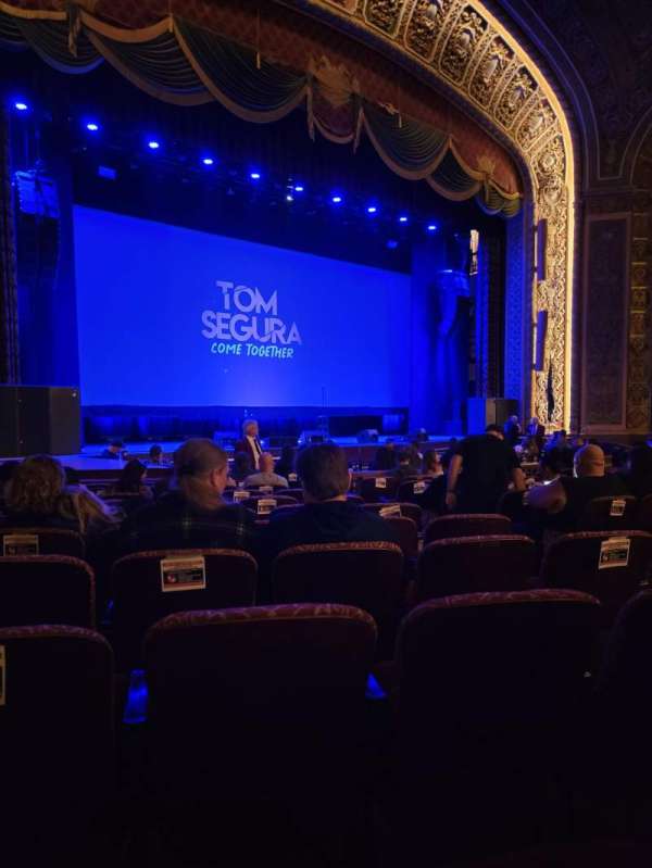 Embassy Theatre, Fort Wayne, section: D, row: K, seat: 5