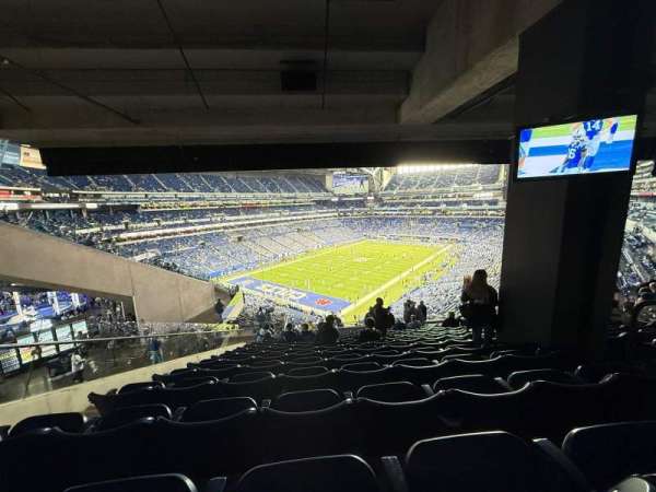 Lucas Oil Stadium, section: 449, row: 25, seat: 23