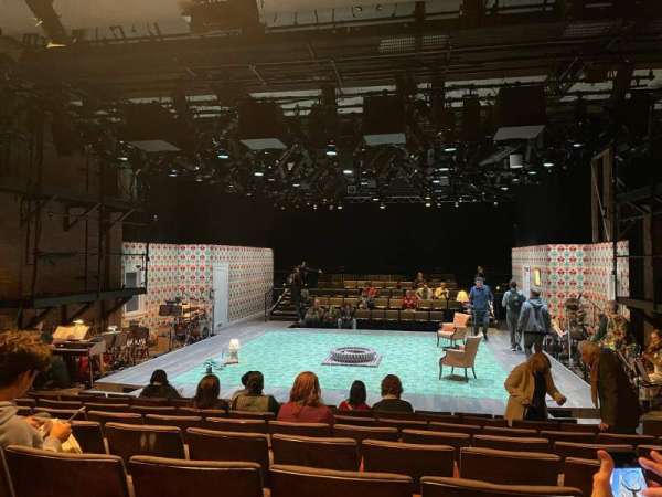 The Newman Theater at The Public Theater, section: Orchestra, row: M, seat: 7