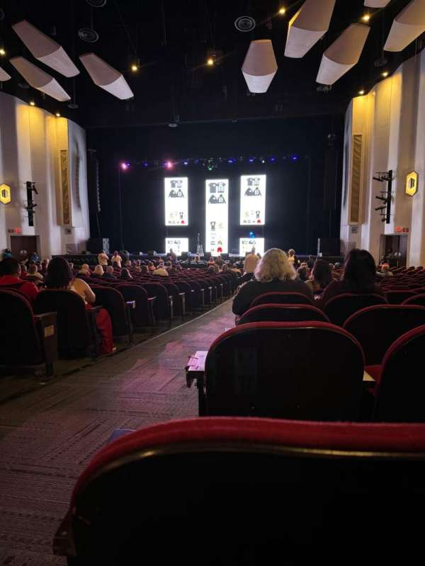 Johnny Mercer Theatre, section: Orch. Right Center, row: Y, seat: 1